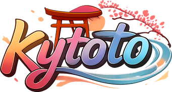 Logo kytoto neon ungu